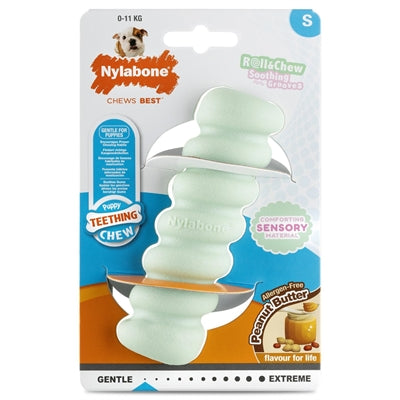 Load image into Gallery viewer, Nylabone Puppy tactile stick pindakaassmaak