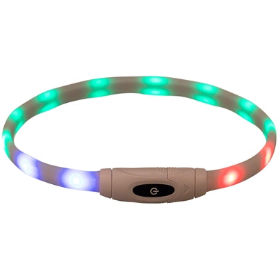 Chargez l'image dans la visionneuse de la galerie, Trixie lichtgevende halsband hond usb siliconen oplaadbaar meerkleurig