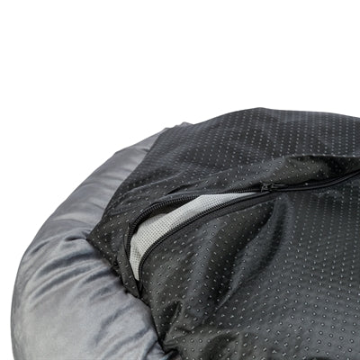 Load image into Gallery viewer, Trixie hondenmand lionel gerecycled rond grijs