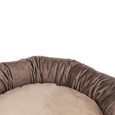 Load image into Gallery viewer, Trixie hondenmand lionel gerecycled rond bruin