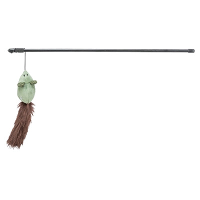 Load image into Gallery viewer, Trixie kattenhengel muis kunststof pluche