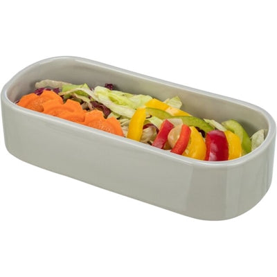 Load image into Gallery viewer, Trixie voerbak drinkbak ovaal keramiek assorti