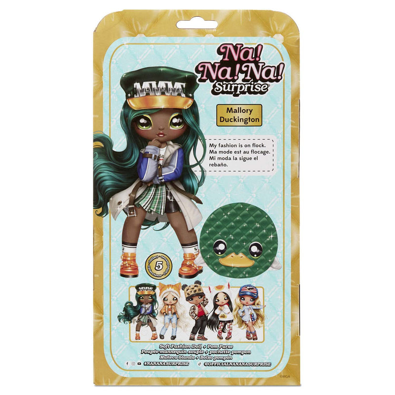 Load image into Gallery viewer, Mga entertainment na!na!na! surprise doll purse mallory duckington
