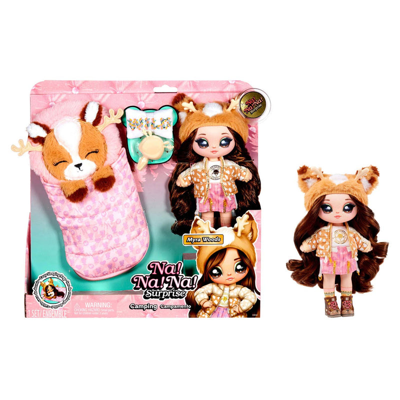 Load image into Gallery viewer, MGA Entertainment Na! Na! Na! Surprise Camping Doll Myra Woods