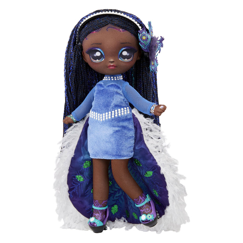Load image into Gallery viewer, MGA Entertainment Na! Na! Na! Surprise Teens Pop Series 3 Queenie Plume