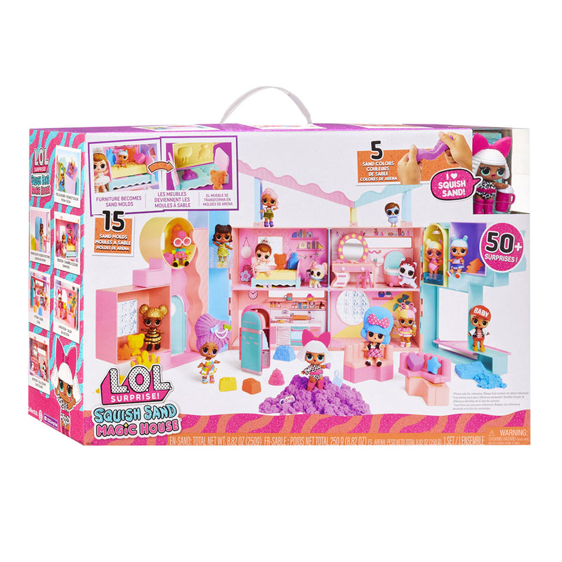 Load image into Gallery viewer, L.o.l. surprise squish sand magic house speelset