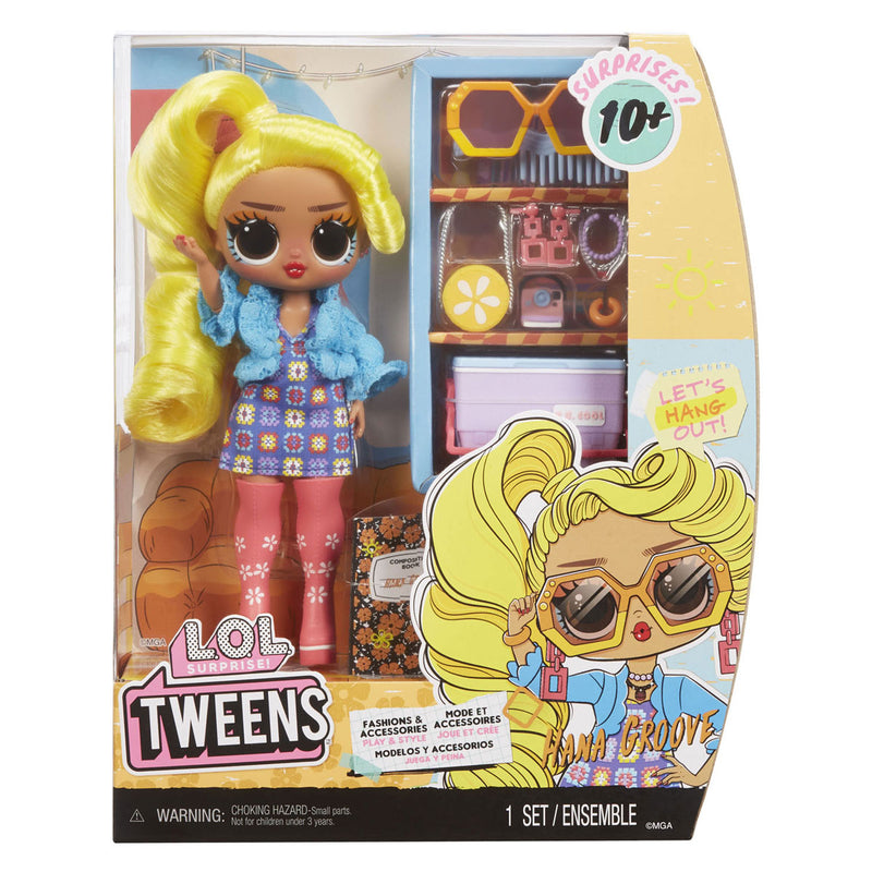 Afbeelding laden in galerijviewer, L.o.l. surprise! tweens modepoppen - 16,5 cm - hana groove