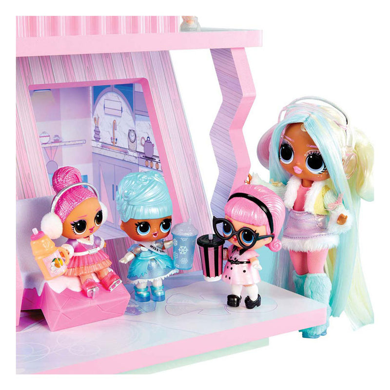 Chargez l'image dans la visionneuse de la galerie, L.o.l. surprise winter snow chalet poppenhuis