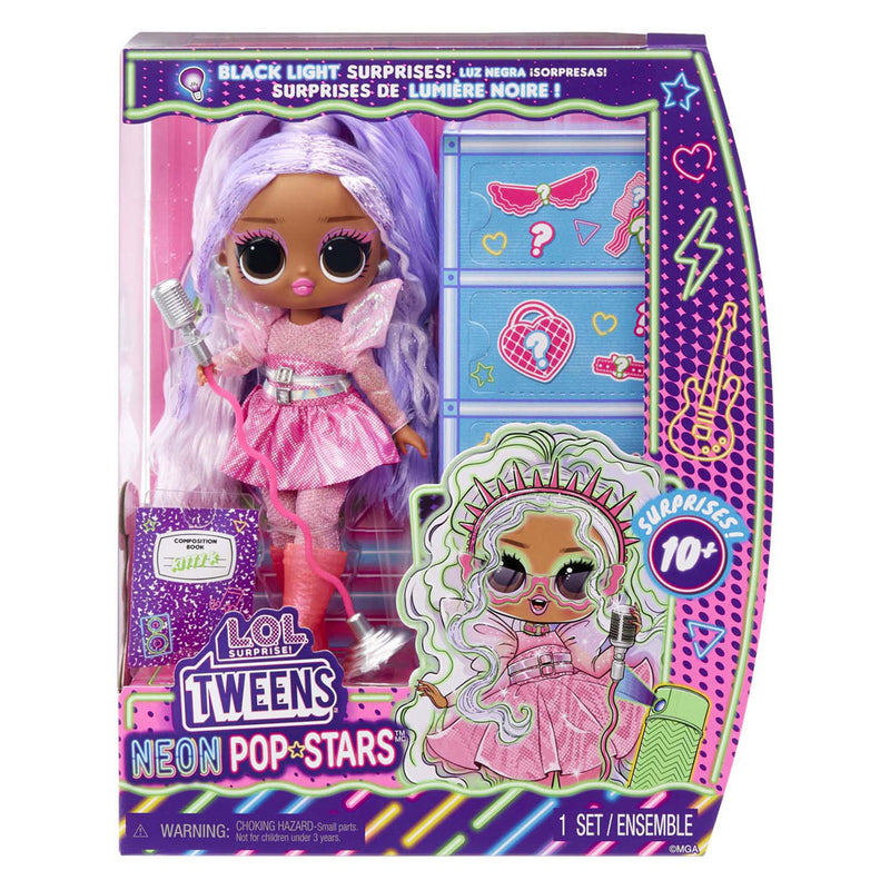 Load image into Gallery viewer, L.o.l. surprise tweens neon pop stars - kitty k