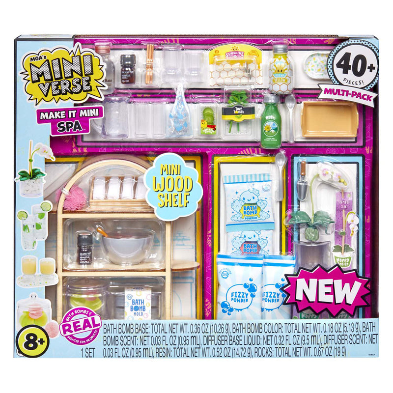 Afbeelding laden in galerijviewer, Mga entertainment mga's miniverse make it mini spa - multipakket