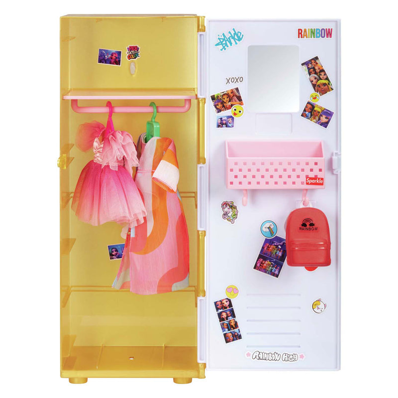 Load image into Gallery viewer, Mga entertainment rainbow high kluisje speelset met accessoires