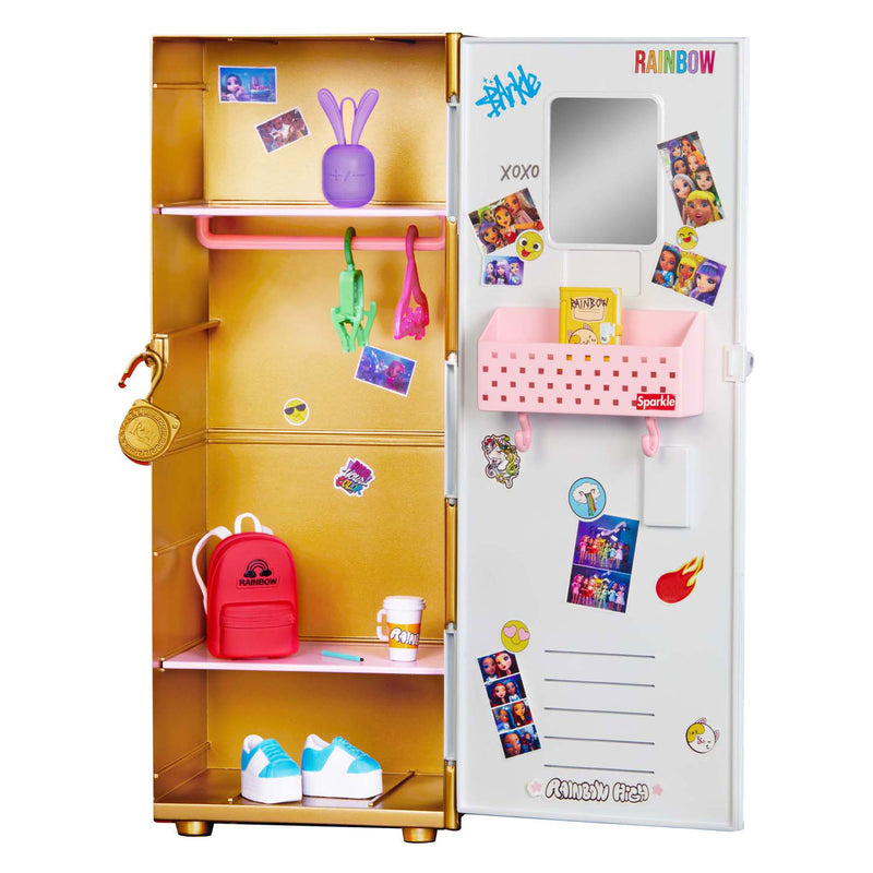 Load image into Gallery viewer, Mga entertainment rainbow high kluisje speelset met accessoires