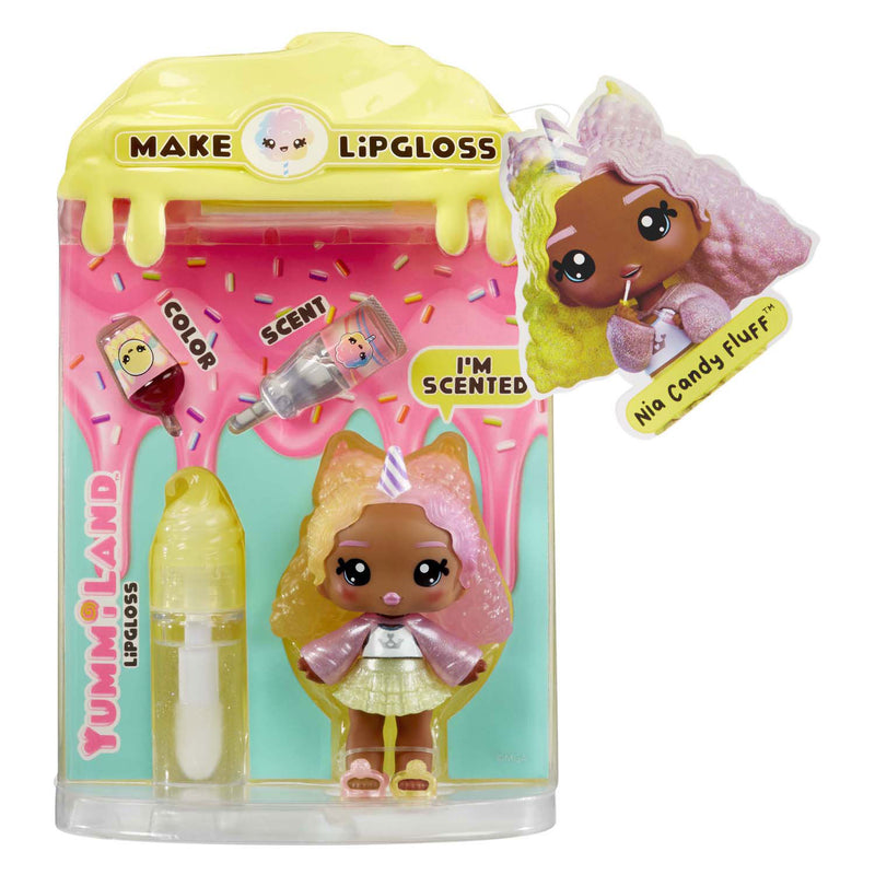 Load image into Gallery viewer, Mga entertainment yummiland pop - nia candy fluff met lipgloss set