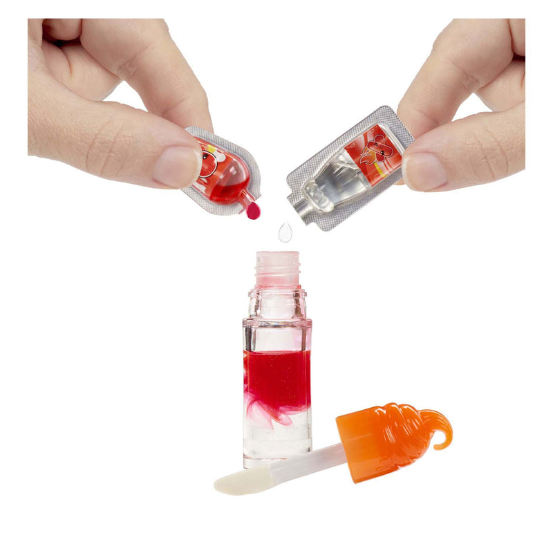 Load image into Gallery viewer, Mga entertainment yummiland pop - amber cinnamon met lipgloss set