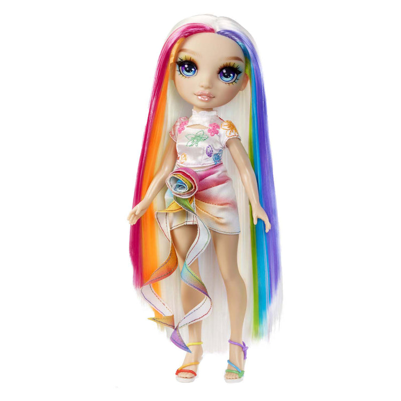 Load image into Gallery viewer, Mga entertainment rainbow high modepop met haarkrijt - amaya regenboog