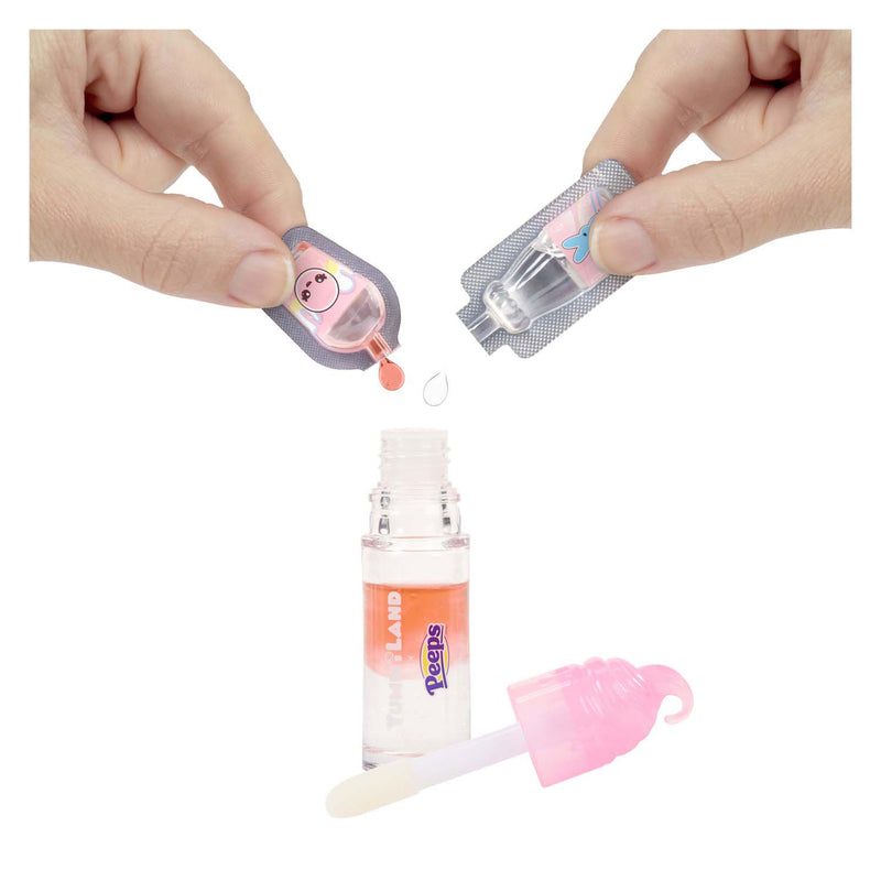 Load image into Gallery viewer, Mga entertainment yummiland pop - easter marsha peeps roze met lipgloss set