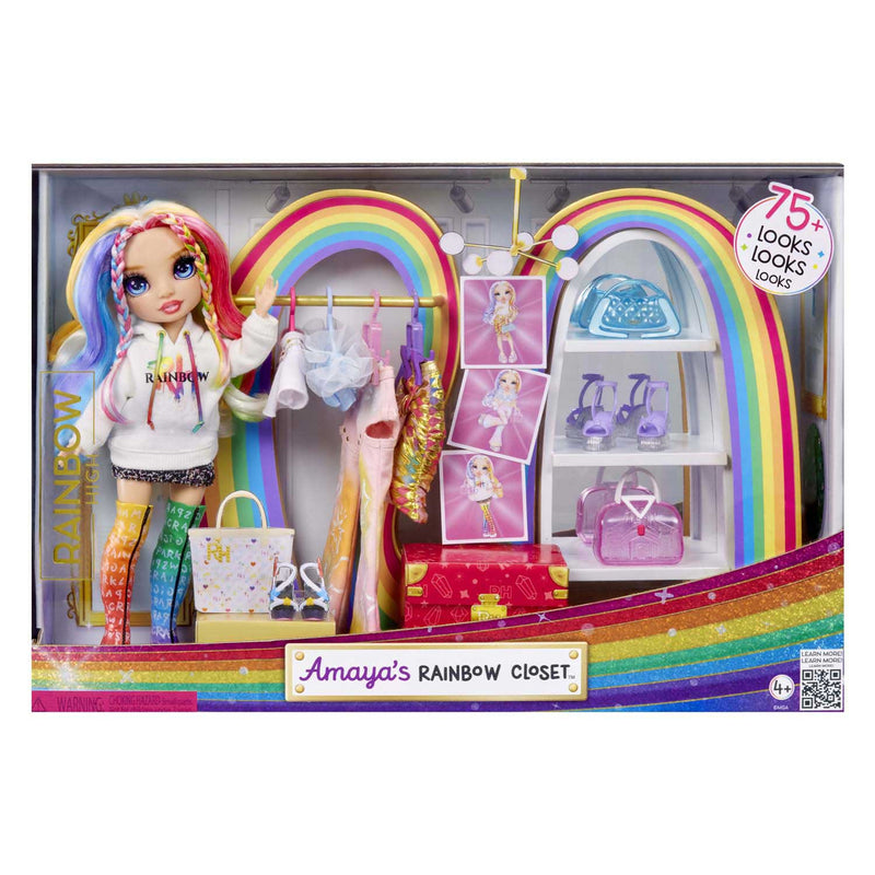 Chargez l'image dans la visionneuse de la galerie, Rainbow high amaya's rainbow closet speelset