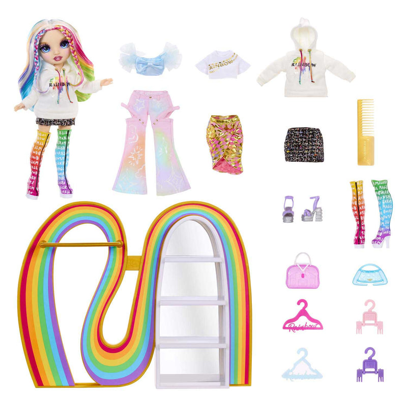 Chargez l'image dans la visionneuse de la galerie, Rainbow high amaya's rainbow closet speelset