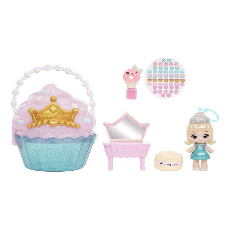 Afbeelding laden in galerijviewer, Yummiland beauty bag playset - cupcake lipgloss pop.