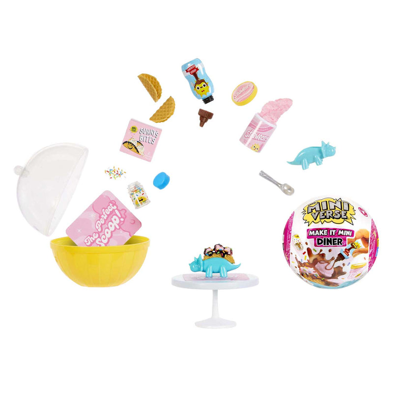 Load image into Gallery viewer, Mga entertainment make it mini foods diner series 4a