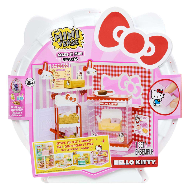 Afbeelding laden in galerijviewer, Miniverse make it mini spaces™ hello kitty® - knutselset - bouwpakket- maak je eigen mini hello kitty bakkerij