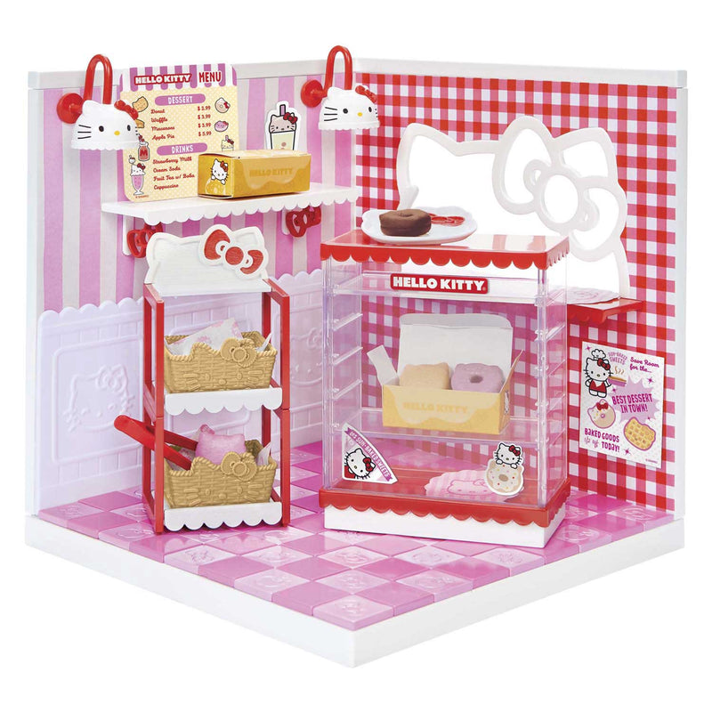 Afbeelding laden in galerijviewer, Miniverse make it mini spaces™ hello kitty® - knutselset - bouwpakket- maak je eigen mini hello kitty bakkerij