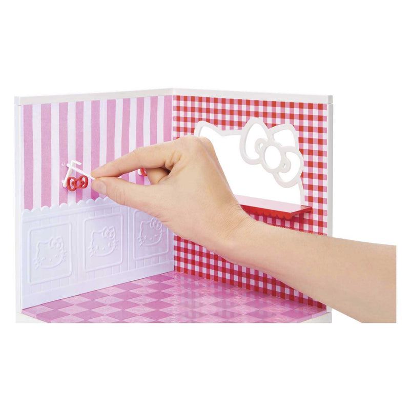 Afbeelding laden in galerijviewer, Miniverse make it mini spaces™ hello kitty® - knutselset - bouwpakket- maak je eigen mini hello kitty bakkerij