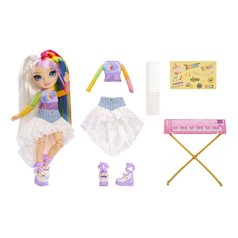 Load image into Gallery viewer, Mga entertainment rainbow high new jr high fashion doll amaya