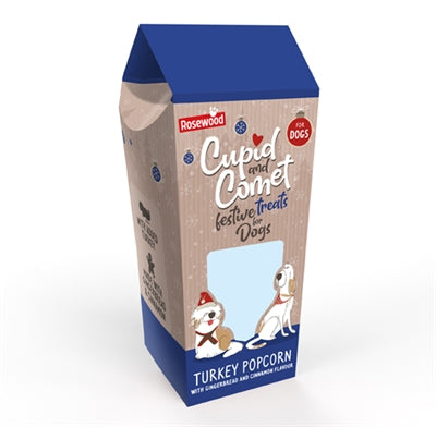 Load image into Gallery viewer, Cupid comet turkey popcorn met peperkoek en kaneel smaak
