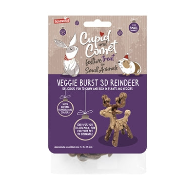 Load image into Gallery viewer, Cupid comet Veggie burst 3d rendier