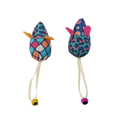 Laden Sie das Bild in Galerie -Viewer, Rosewood jolly moggy patchwork muizen duo