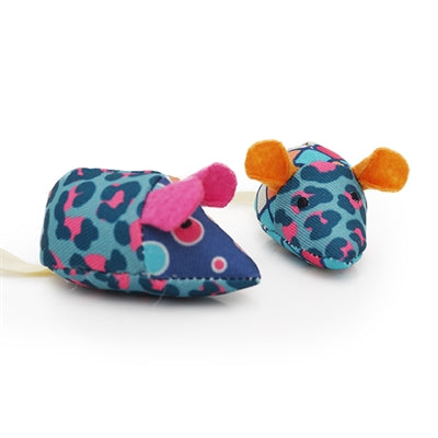 Laden Sie das Bild in Galerie -Viewer, Rosewood jolly moggy patchwork muizen duo