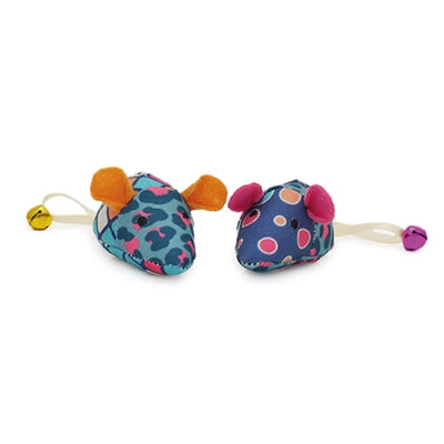 Laden Sie das Bild in Galerie -Viewer, Rosewood jolly moggy patchwork muizen duo