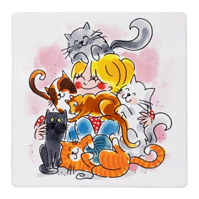 Load image into Gallery viewer, Blond amsterdam tegel kat