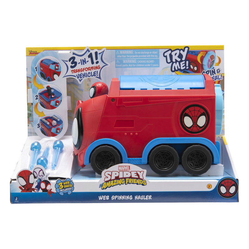 Afbeelding laden in galerijviewer, Spidey and his amazing friends - web spinning hauler