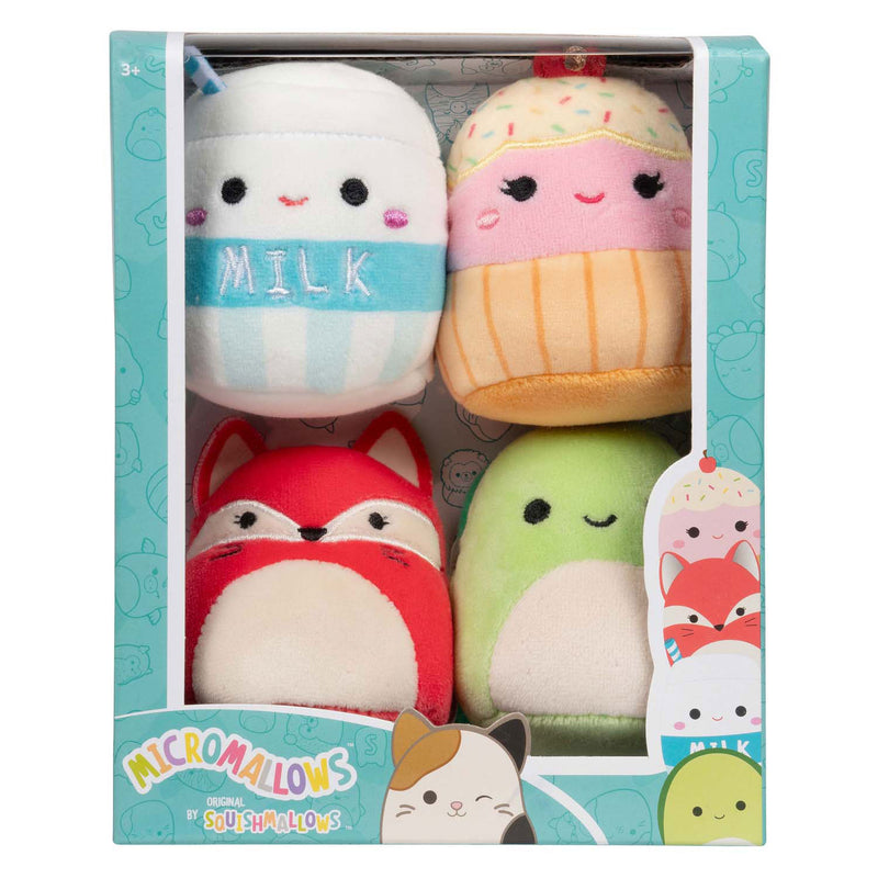 Load image into Gallery viewer, Squishmallows knuffel pluche - micromallows, 4-pack