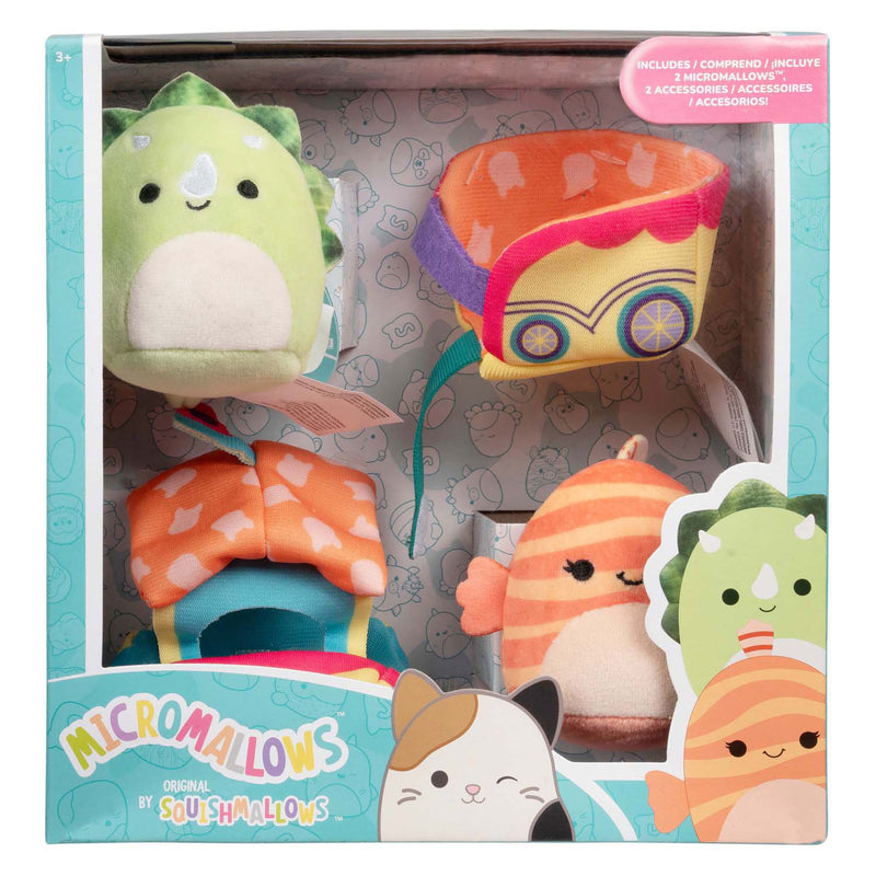 Load image into Gallery viewer, Squishmallows knuffel pluche micromallows - ticket to ride, 4dlg.
