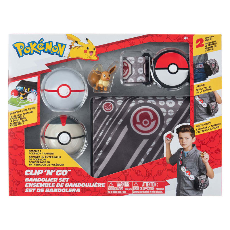 Load image into Gallery viewer, Jazwares pokémon bandolier set premier ball timer bal met riem