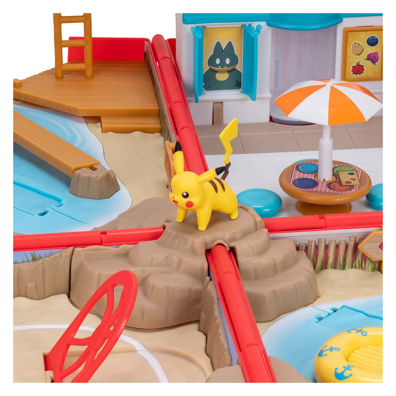 Load image into Gallery viewer, Jazwares pokémon - draagkoffer battle beach speelset