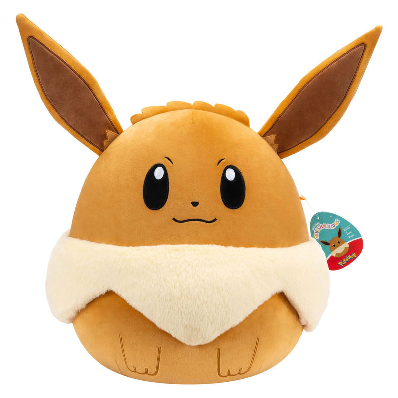 Afbeelding laden in galerijviewer, Squishmallows pokémon knuffel pluche - evoli, 35cm
