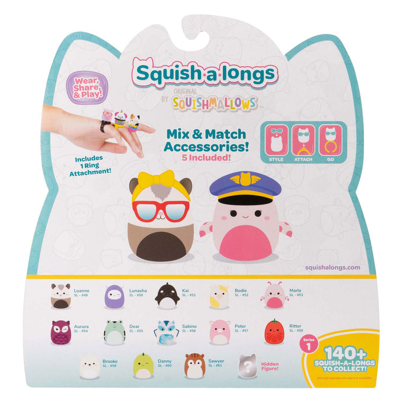Load image into Gallery viewer, Squishmallows - squish-a-longs speelfiguren - style 2, 14dlg.