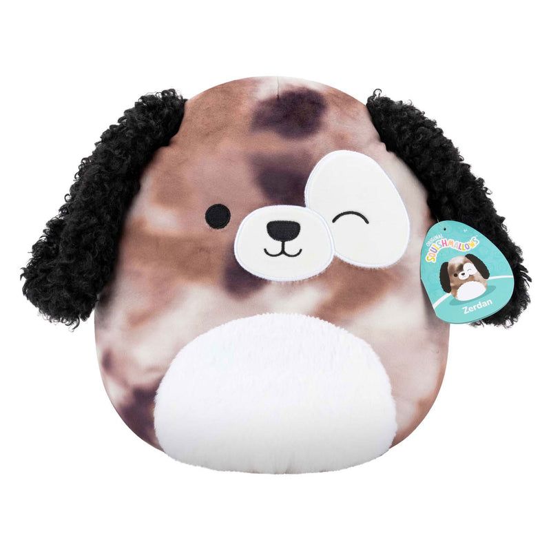 Load image into Gallery viewer, Squishmallows knuffel pluche - zerdan bruine marmer hond, 30cm