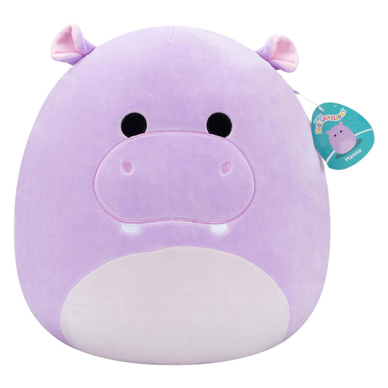 Load image into Gallery viewer, Squishmallows knuffel pluche - hanna de paarse nijlpaard, 40cm