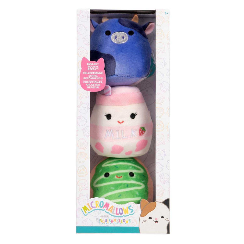 Afbeelding laden in galerijviewer, Squishmallows pluche knuffel set micromallows 3-delig verzamelfiguur.