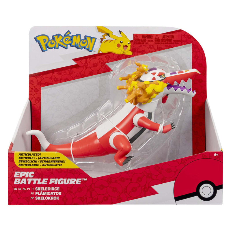 Load image into Gallery viewer, Jazwares pokémon epic battle figuur - skeledirge