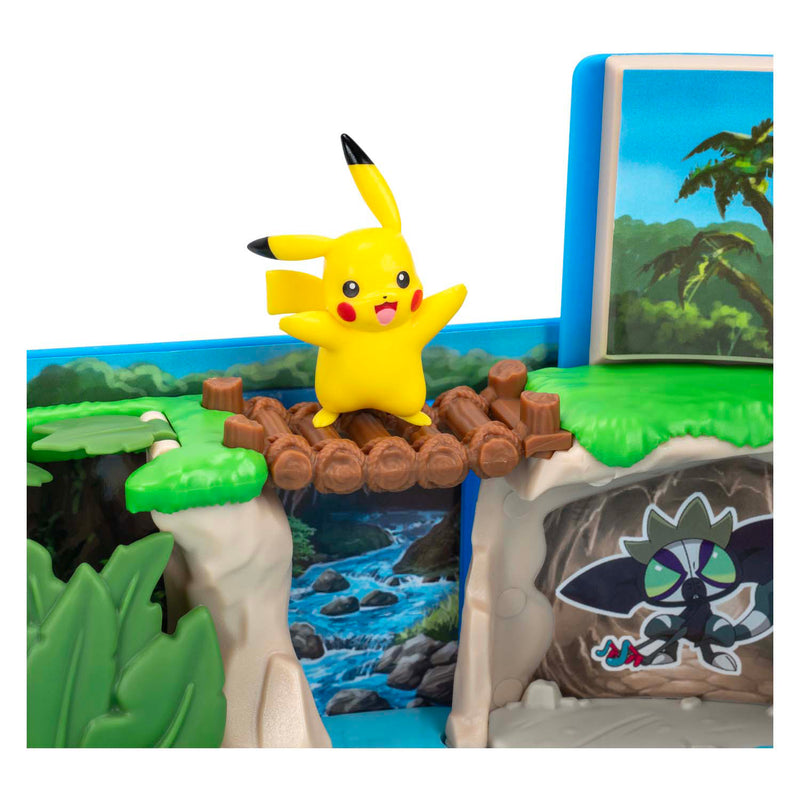 Load image into Gallery viewer, Jazwares pokémon carry case battle ruins speelset