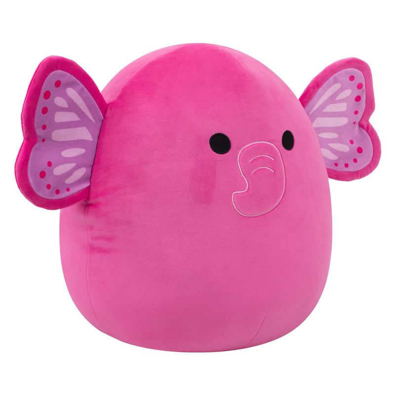 Load image into Gallery viewer, Jazwares squishmallows knuffel pluche - evelyn the hot pink butterfly elephant - 40cm