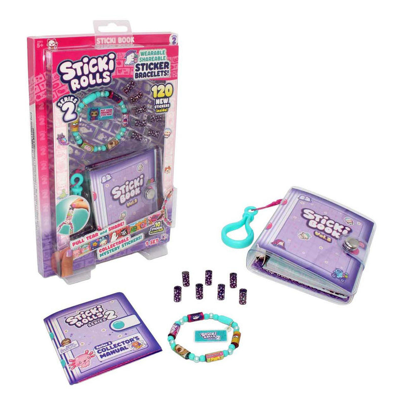 Chargez l'image dans la visionneuse de la galerie, Sticki rolls stickerboek wave 2 - stickerboek voor kinderen - verzamelen.