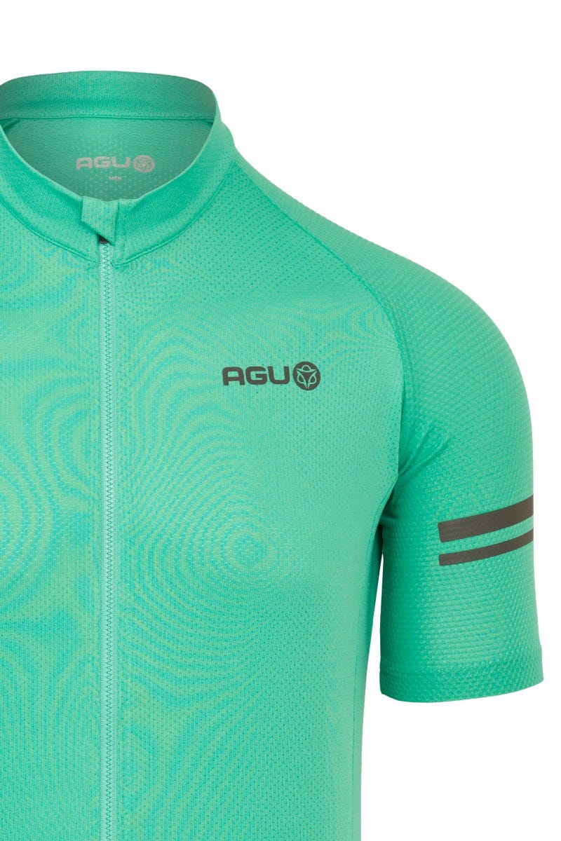 Laden Sie das Bild in Galerie -Viewer, Core fietsshirt ss essential heren pool side green