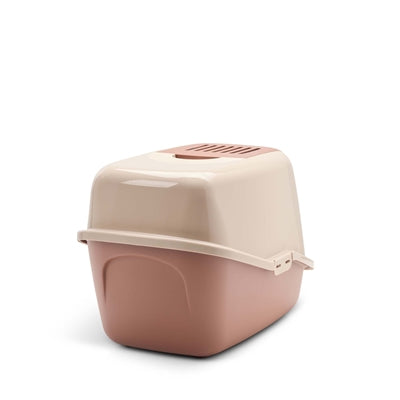 Load image into Gallery viewer, Savic kattenbak nestor champagne roze terracotta